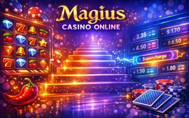 Magius Casino sports betting banner